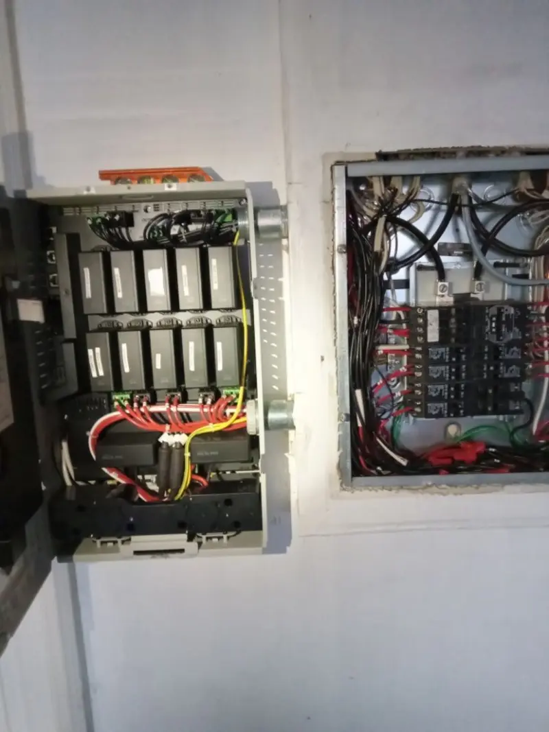 Electrical panel upgrade completed for Electrical Inspection in Huntington